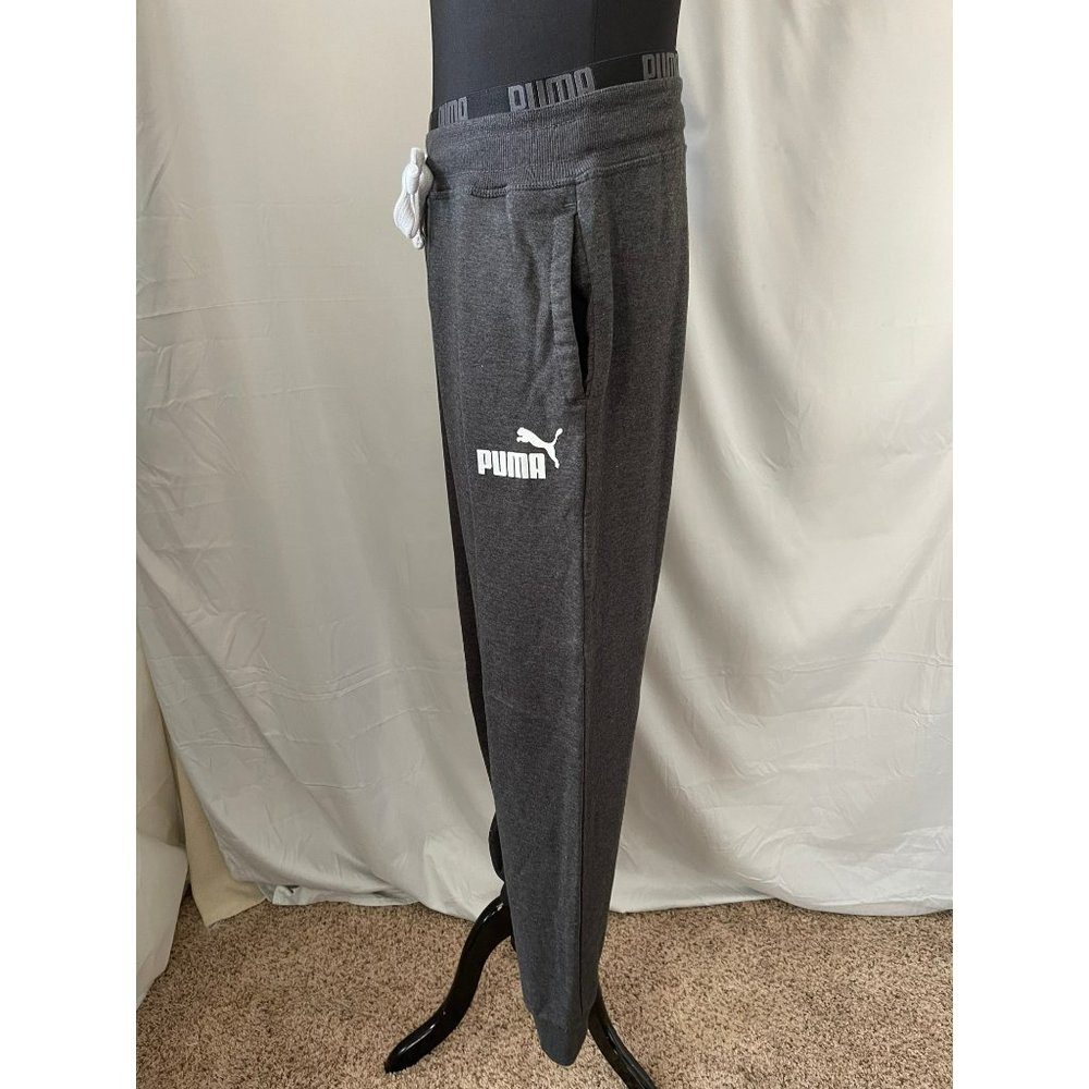 Puma Dark Gray Front Drawstring Joggers - Picture 10 of 12
